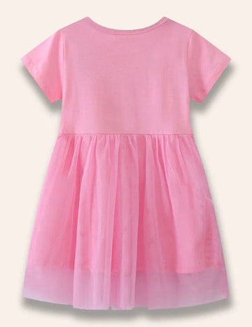 Bunny Princess Appliqué Dress